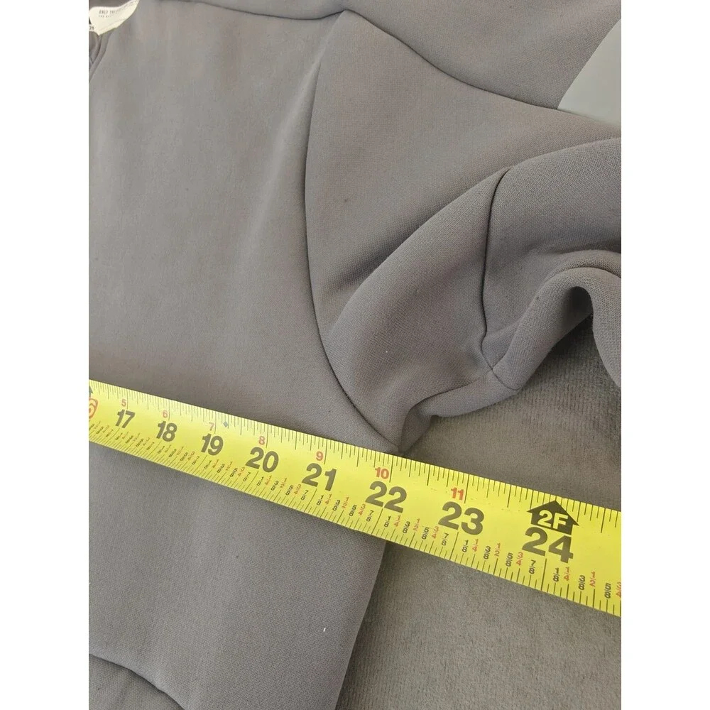 Adidas Gray Full Zip Track Jacket Men's Large Athletic Training